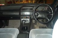 Dashboard of a 1992 Cefiro