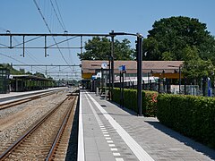 Hoogeveen, Bahnsteiggleis 1