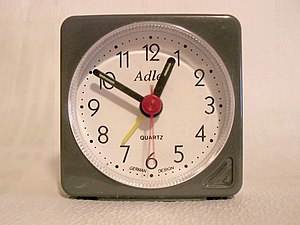 a modern alarm clock