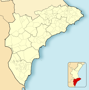 Aspe ubicada en Provincia de Alicante