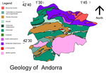 Miniatura para Geología de Andorra