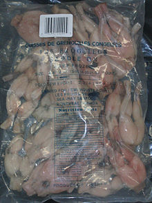 A bag of frog legs from Vietnam. Bag of frogs legs.jpg