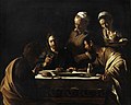 Cena in Emmaus, Caravaggio, 1606, Milano