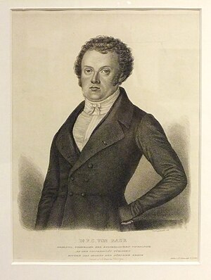 Dr. F. C. von Baur (Steel engraving by Christoph Friedrich Dörr, 1830s)