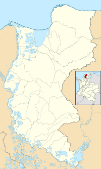 Ciénaga ubicada en Magdalena (Colombia)