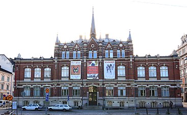 Brobergska skolan i Helsingfors, nuvarande Designmuseet