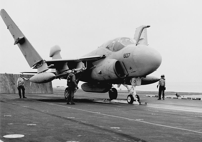 800px-EA-6A_VAQ-309_on_cat_of_USS_Enterprise_%28CVN-65%29_1989.JPEG