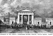 London, Euston Station 1851