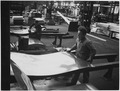 France. Lamination of the hot aluminum and light alloy into sheets 90 centimeters wide - NARA - 541679.tif