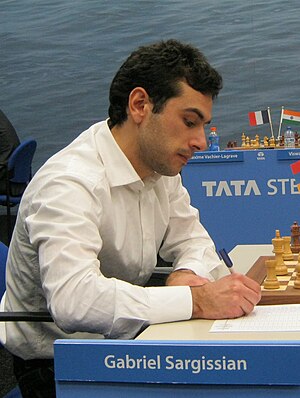 English: Gabriel Sargissian, chess grandmaster...