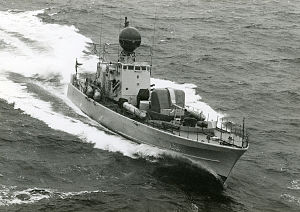 HMS Capella år 1968