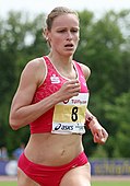 Jana Hartmann – ausgeschieden als Fünfte in 2:04,99 min