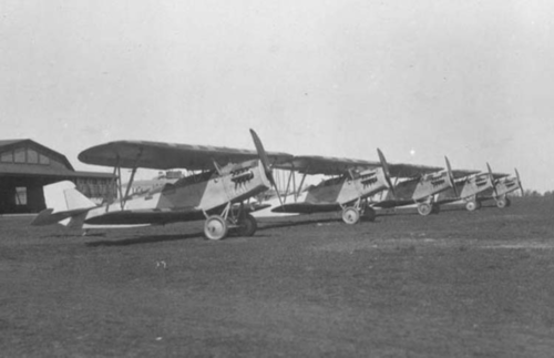 Heinkel HD-17 sur l'aérodrome de Lipetsk en URSS, 1927-29
