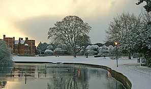 Heslington Hall in winter Heslington Hall in winter.jpg