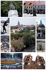 Pomnik Jana Kasprowicza, Rynek, Rzeźba na Rynku, Panorama miasta, Kościół Garnizonowy, kamienica na Starym Mieście, Rzeźba-maska na elewacji Bazyliki Mniejszej Imienia NMP, Park Solanki, Kościół pw. NMP