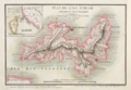 1814년 엘바 지도