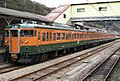 高崎車両センターの115系（横川駅）