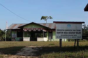 Kantor kepala desa Sesayap Selor