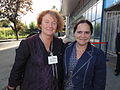 Catherine O'Miel, directrice de Bassin Minier Uni, et Catherine Bertram, directrice d'études Programmation/Partnariat à la Mission Bassin Minier.