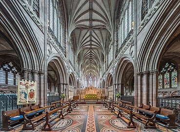 The high altar from the choir