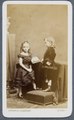 Lina Hamel e un bambino della sua famiglia, 1866-1869
