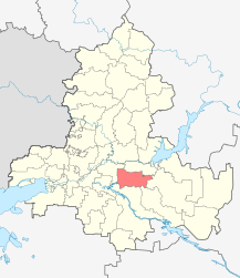 Martynovskij rajon – Mappa