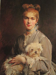 Portrait de Colette Dumas (알렉상드르 뒤마 피스의 딸).