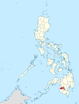 Maguindanao do Sul na Bangsamoro Coordenadas : 6°55'N, 124°34'E