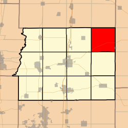 موقعیت ناحیه نورترن، شهرستان فرانکلین، ایلینوی در نقشه