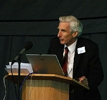 Martin Rees was Master of Trinity from 2004 to 2012. Martin Rees at Jodrell Bank in 2007.jpg