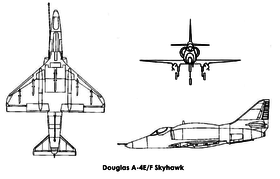 vue en plan de l’avion