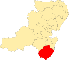 Location of the ward