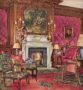 Mrs. Vincent Astor's Drawing Room, Ferncliff, ca. 1931