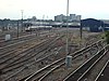 Several tracks at Old Oak Common depot in 2007