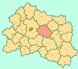 Zalegoščenskij rajon – Mappa