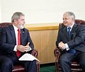 Spotkanie Lecha Kaczyńskiego z Prezydentem Brazylii Luizem Inácio Lula da Silva