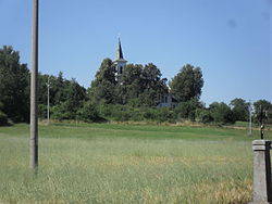 Farní kostel Panny Marie Sněžné v Pačejově.