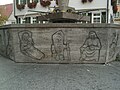 Marktbrunnen (1956) mit Sagendarstellungen