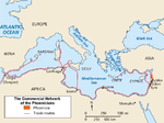 Feniciernas kända leder i Västra Medelhavet