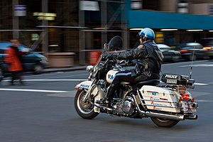 motorcycle police manhattan patrol wikipedia nypd officer highway