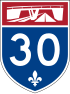 Autoroute 30 shield