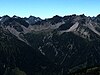 Jochumkopf (2337 m, Mitte rechts)