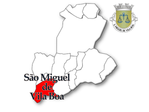 Localização no município de Sátão