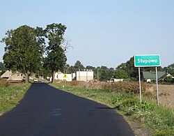 Entering Słupowo