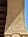 Dekoracija v abasidskem slogu v obokih mošeje Ibn Tulun v Kairu, Egipt (9. stoletje)