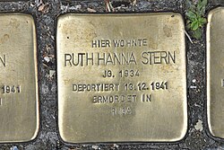 Stolperstein für Ruth Hanna Stern