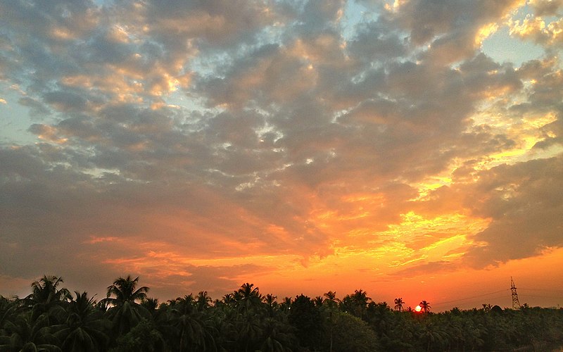 File:Sunset udupi.JPG