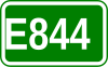 Route européenne 844