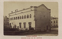 1880ko hamarkada: San Sernin basilikako presbiterioa, 1892an San Raymondeko museo bihurtua.