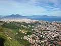 Il golfo di Napoli, visto dall'Eremo